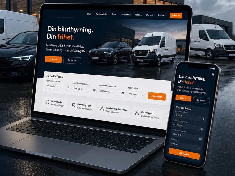 Bil­uthyrning — Car Rental