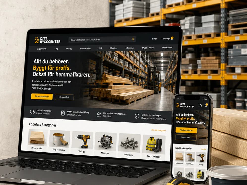 Ditt Bygg­center — Building Supplies