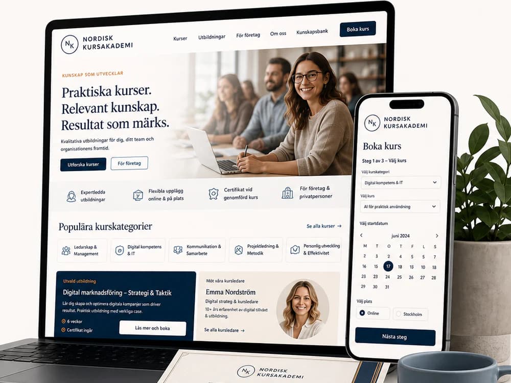 Nordisk Kurs­akademi — Education