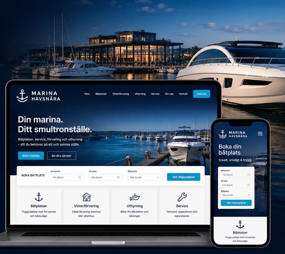 Marina Havsnära — Marina & Boating